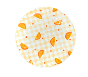 Plano Oranges Plate