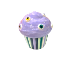Plano Eyeball Cupcake