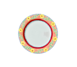 Plano Floral Dinner Plate