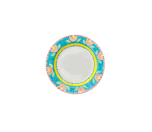 Plano Floral Salad Plate