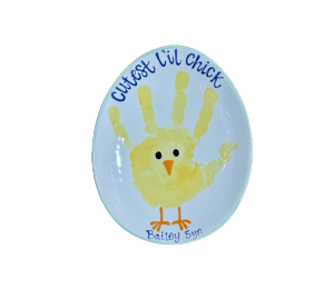 Plano Little Chick Egg Plate