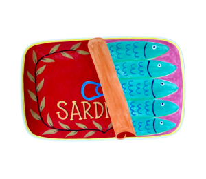 Plano Sardines Dinner Plate