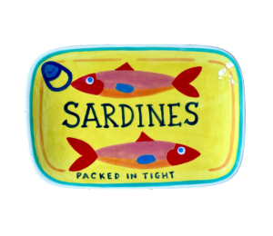 Plano Sardines Appetizer Plate