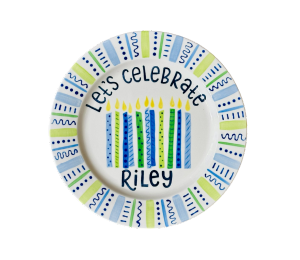 Plano Let's Celebrate Plate