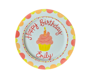Plano Birthday Cupcake Plate