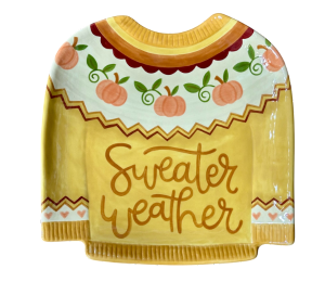 Plano Sweater Weather Plate