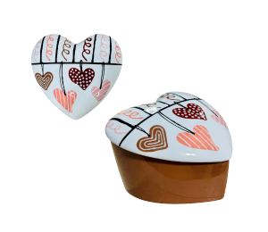 Plano Heart Slanted Box